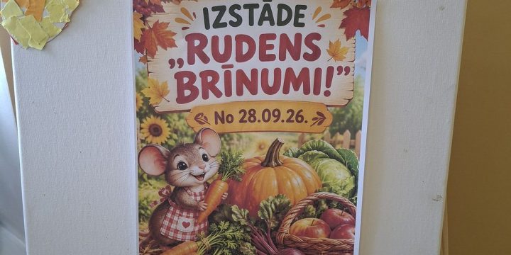 Radošo darbu izstāde “Rudens brīnumi”